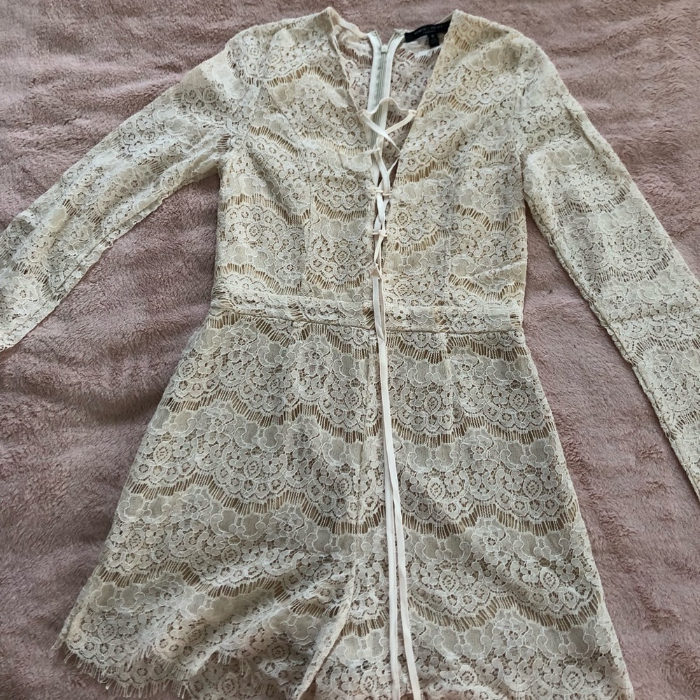 Lace romper